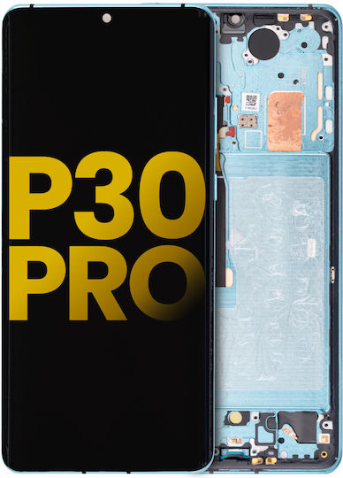 Oled Assembly Frame Huawei P30 Pro Aftermarket Plus Aurora