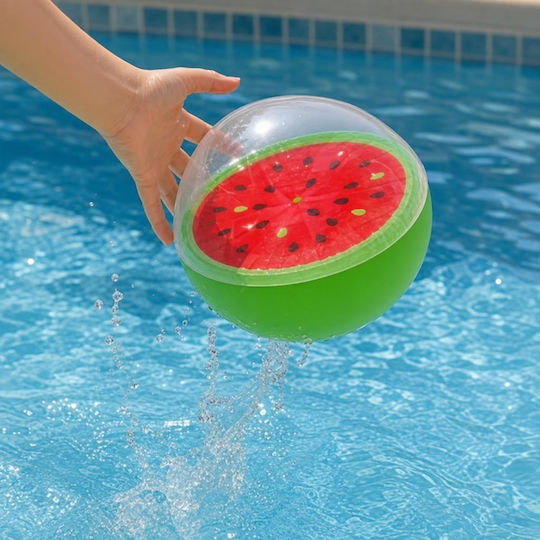 Minge Gonflabilă de Plajă Flippy cu Model de Fructe, Material PVC, Structură Gonflabilă, Confortabilă și Stabilă pe Apă, Distracție de Vară, Ideală pentru Piscină, Plajă, Vacanțe și Activități Acvatice, Dimensiune 40 cm, Multicoloră