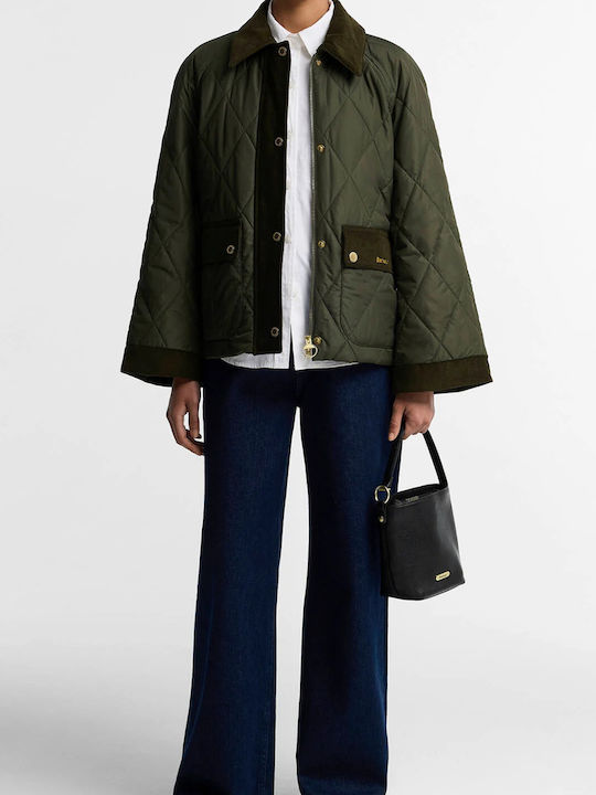 Kilnwick Damen-Winterjacke Olive/Shadow