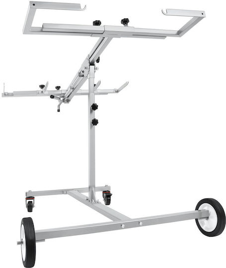 Mobile Paint Stand Kraft&dele Adjustable Width 4 Wheels Kd3583