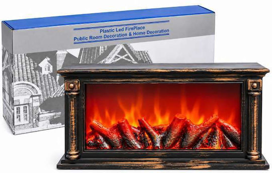 Decorative Light Warm White Fireplace