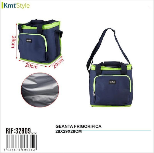 Blaue Isolierte Umhängetasche L28 x B29 x H20 cm