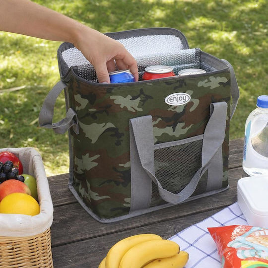 30-Liter Green Handheld Insulated Bag