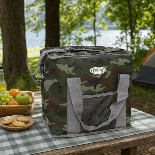 30-Liter Green Handheld Insulated Bag