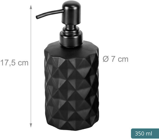 Relaxdays Glasspender Schwarz 350 ml