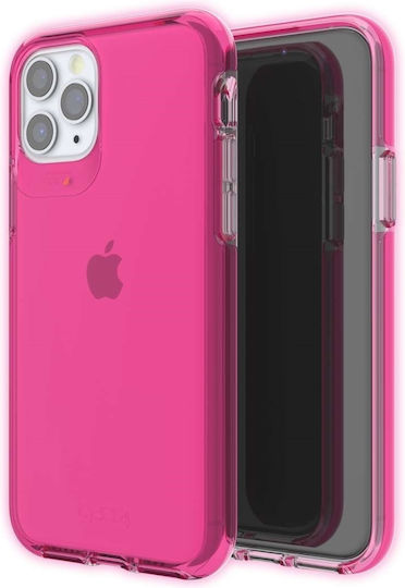 Gear4 D3O Crystal Palace Back Cover Πλαστικό Neon Pink (iPhone 11 Pro Max)