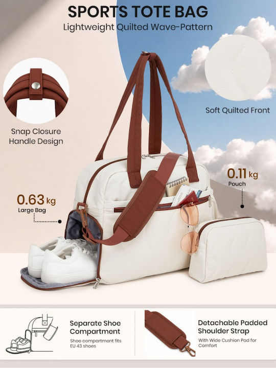 Set Women's Shoulder Bag Beige