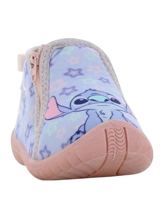 Stitch Παντόφλες Μποτάκια Ροζ