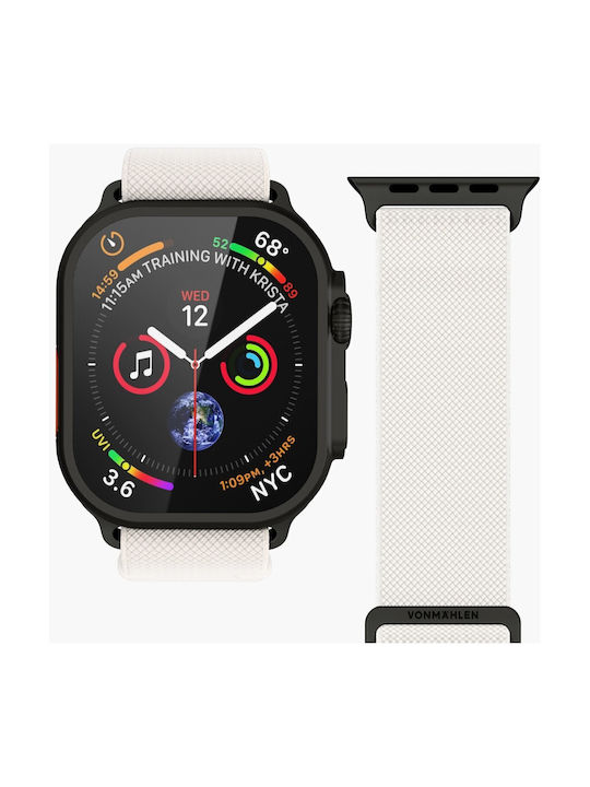 Vonmählen Classic Nylon Loop 38 40 41 42 mm Einheitsgröße Creme Schwarz Vonmählen Classic Nylon Loop 38 40 41 42 mm Einheitsgröße Creme Schwarz