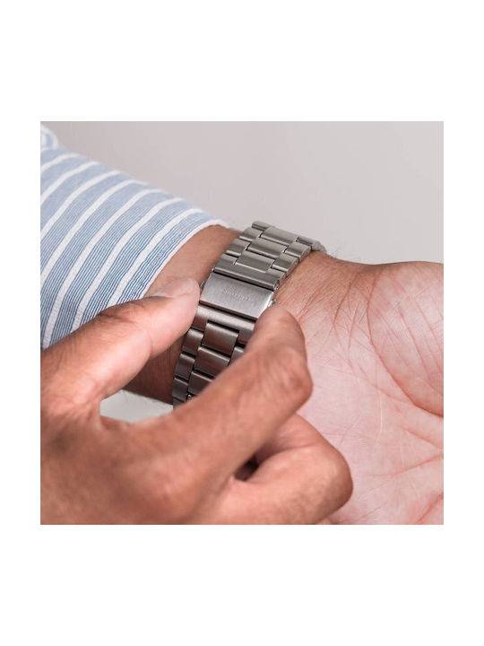 Vonmählen Link Bracelet 2 42 44 45 46 49 мм Универсален Размер Сребристо