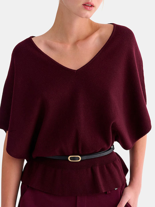 attrattivo Damenbluse Redwine