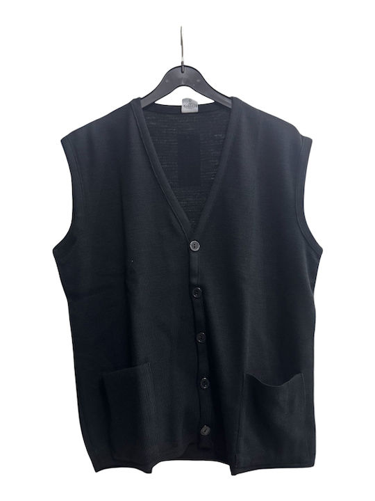 Women's Sleeveless Black Tunic