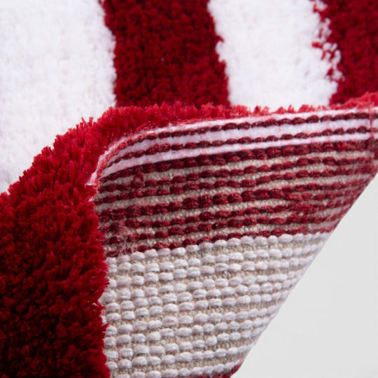 Nef-Nef Homeware Πατάκι Μπάνιου Winter Line Μπορντό 50x80εκ. Nef-Nef Homeware Πατάκι Μπάνιου Winter Line Μπορντό 50x80εκ.
