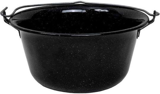 3l Enameled Kettle Black Interior Enameled Steel Compatible Gas Electric