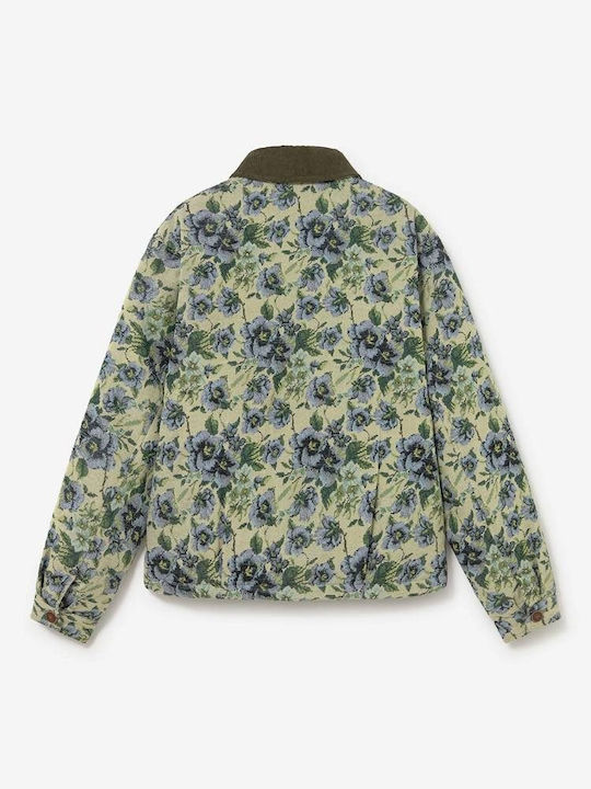 Khakifarbene Jacke