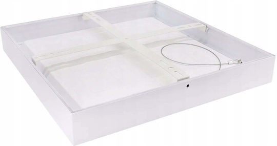 Bemko Square LED Panel 26W with Warm White Light 40x40cm