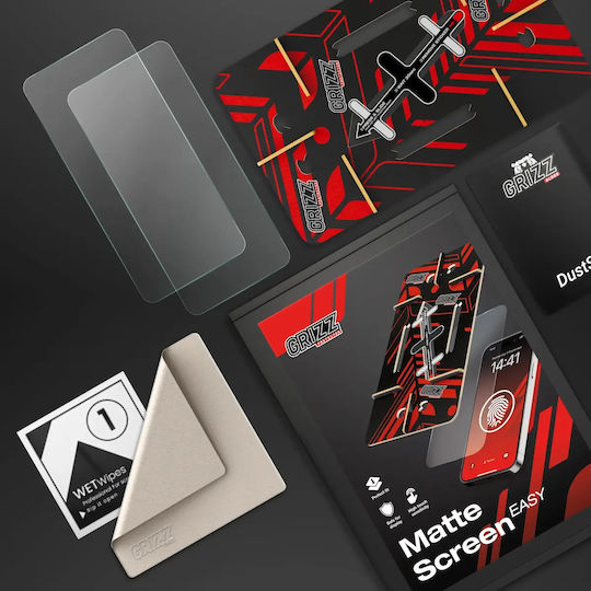 GrizzGlass Matte Screen Protector 2 Pieces Compatible With Honor 200 Lite