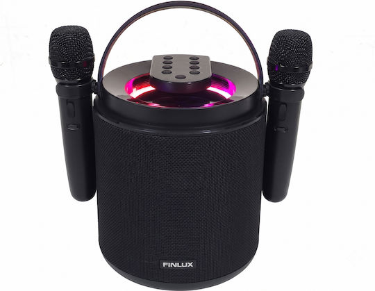 Ηχείο Karaoke με Ασύρματα Μικρόφωνα BU40MIC2 Μαύρο