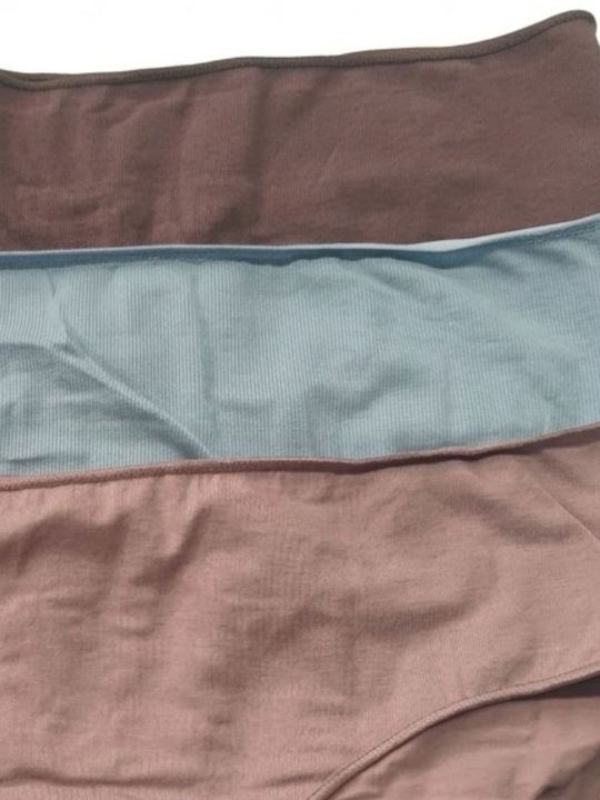Γυναικεία Slip 3Pack Πολύχρωμα