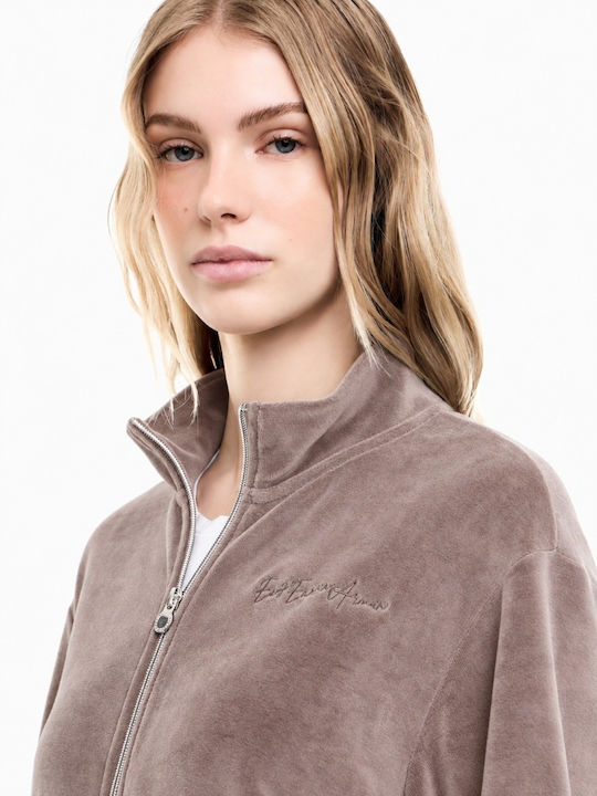 Damen-Sweatjacke Puder