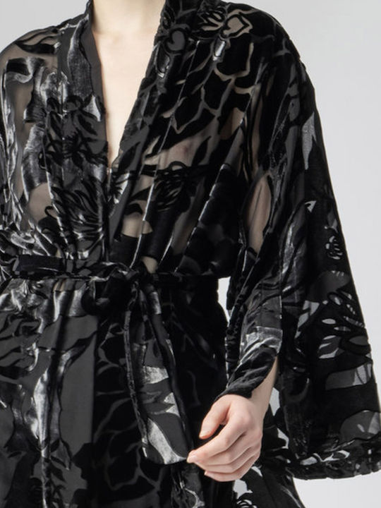 Damen-Kimono Mehrfarbig
