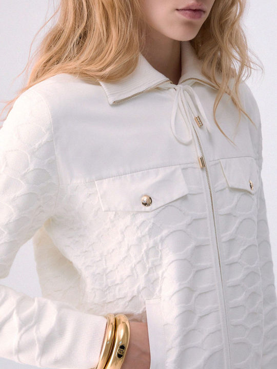 Women's Ecru Cardigan