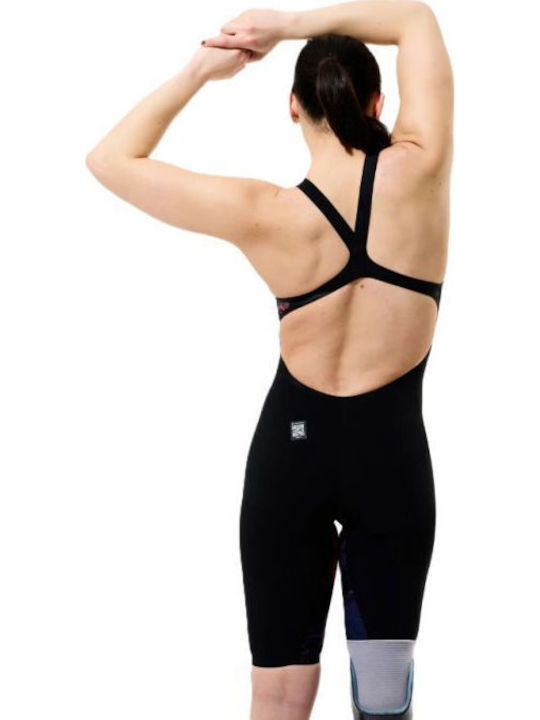 Speedo Fastskin Lzr Pure Valor 2.0 Women's Racing Jammer Swimsuit Black