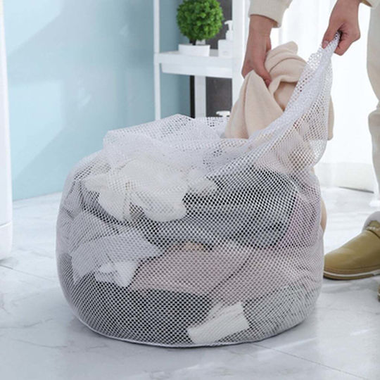 Husă de Protecție pentru Haine și Lenjerii la Spălat în Mașină și Uscat în Uscător Reutilizabilă 60 X 80 Cm Albă Original Deals