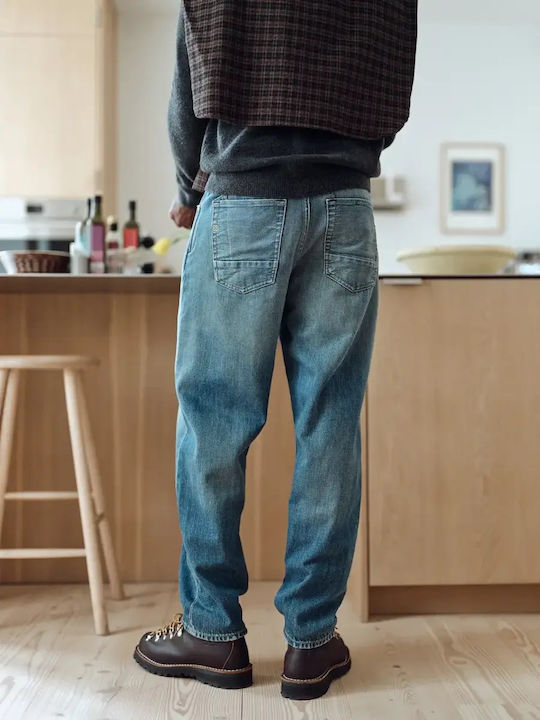 Ανδρικό Παντελόνι Τζιν Loose Tapered Fit Dark Blue