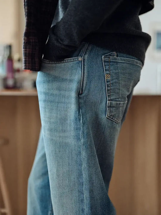Ανδρικό Παντελόνι Τζιν Loose Tapered Fit Dark Blue