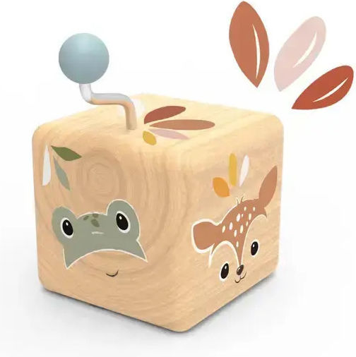 Speedy Monkey Baby-Musikspielzeug Spieluhr, Wald aus Holz mit Musik und Geräuschen ab 24 Monaten