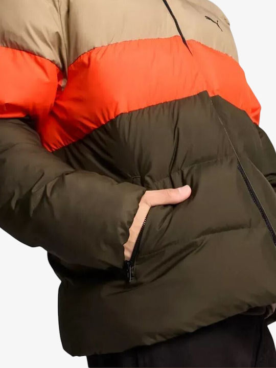 Winter-Pufferjacke, Wasserdicht und Winddicht, Multicolor