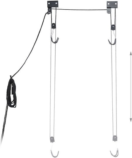 Relaxdays Bicycle Stand Black 57 Kg 4 M 2.3 M