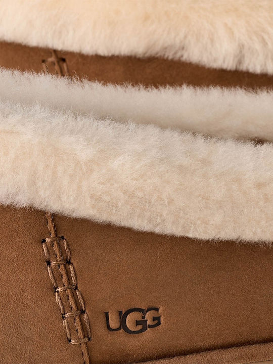 Zora Γυναικεία Slip-On Καφέ