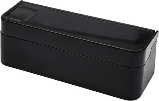 Portmoneu Auto pentru Monede cu 4 Compartimente pentru Taxe de Drum și Parcare Negru W16903