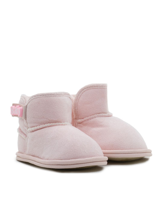 Childrenland Rosa Baby-Krabbelschuhe Stiefel