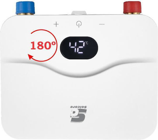 Solcore Încălzitor Instantaneu de Apă pentru Baie, Monofazic, Montat pe Perete, Inverter, 5.5kW