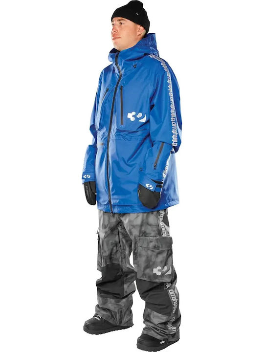 Thirty two I-004633-373 Men's Blue Ski & Snowboard Jacket