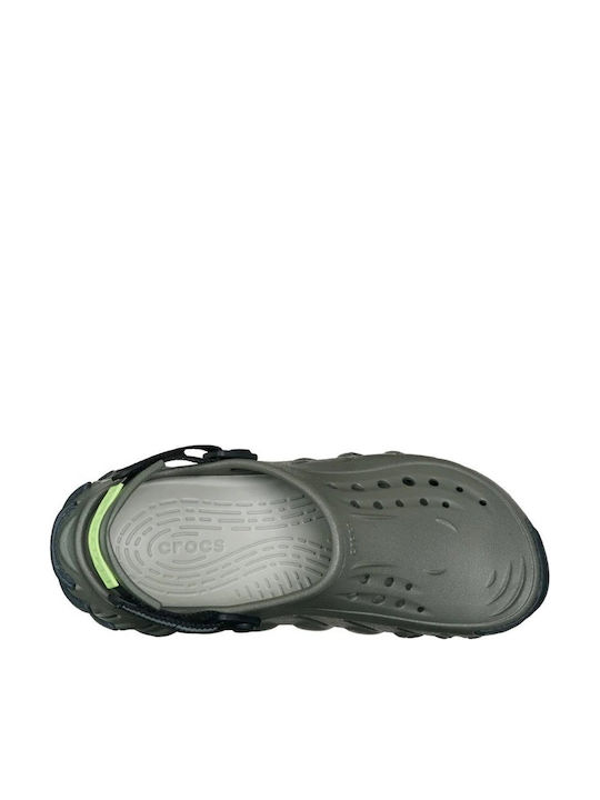 Crocs Echo Saboti Bărbați Verzi