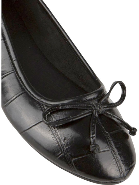 Damen Ballerinas Schwarz