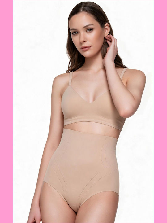Luna Sculpt Seamless Beige Tightening Slip