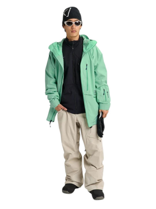 Burton Ak Cyclic 3076310E6R Men's Gore-Tex Ski & Snowboard Jacket Green