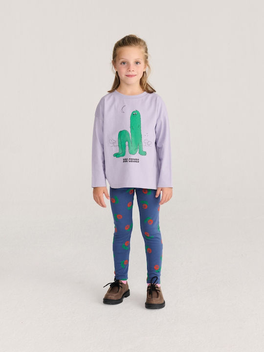 Kids Long-Sleeved Top Lavender