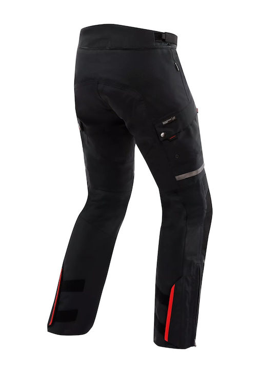 Super Expedition Men's 4-Season Waterproof Motorcycle Pants Black/Red
