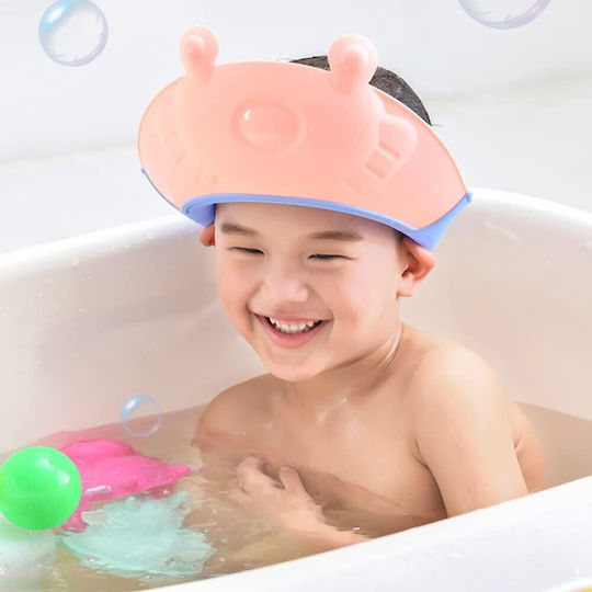 Căciulă de protecție pentru spălat părul Bathroom Roz