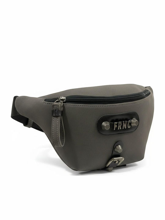 Damen Gürteltasche Aus Leder in Ecru