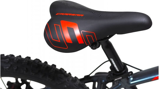 20" Kinder-Mountainbike mit grauem Aluminiumrahmen