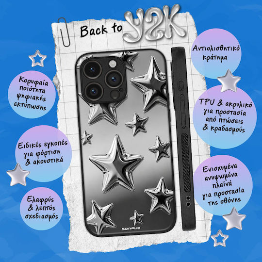 Sonique Back To Y2k Series Nothing Phone 4a Shiny Stars Case