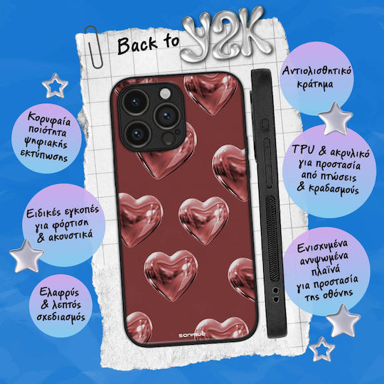 Θήκη Sonique Back To Y2k Series Oppo Reno15 Pro 5g Shiny Hearts