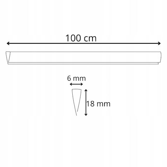 Material De Construcție Pentru Garduri De Grădină Din PVC 100cm Maro